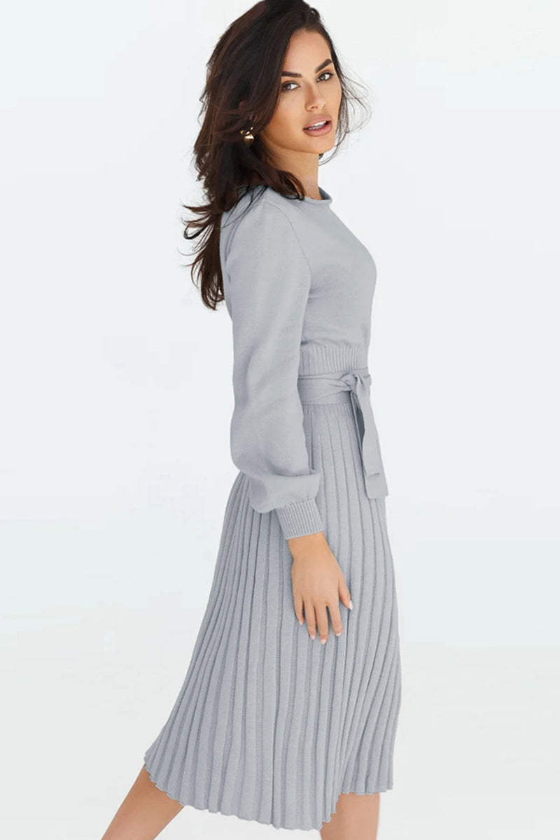 Colette | Pleated Sweater Dress