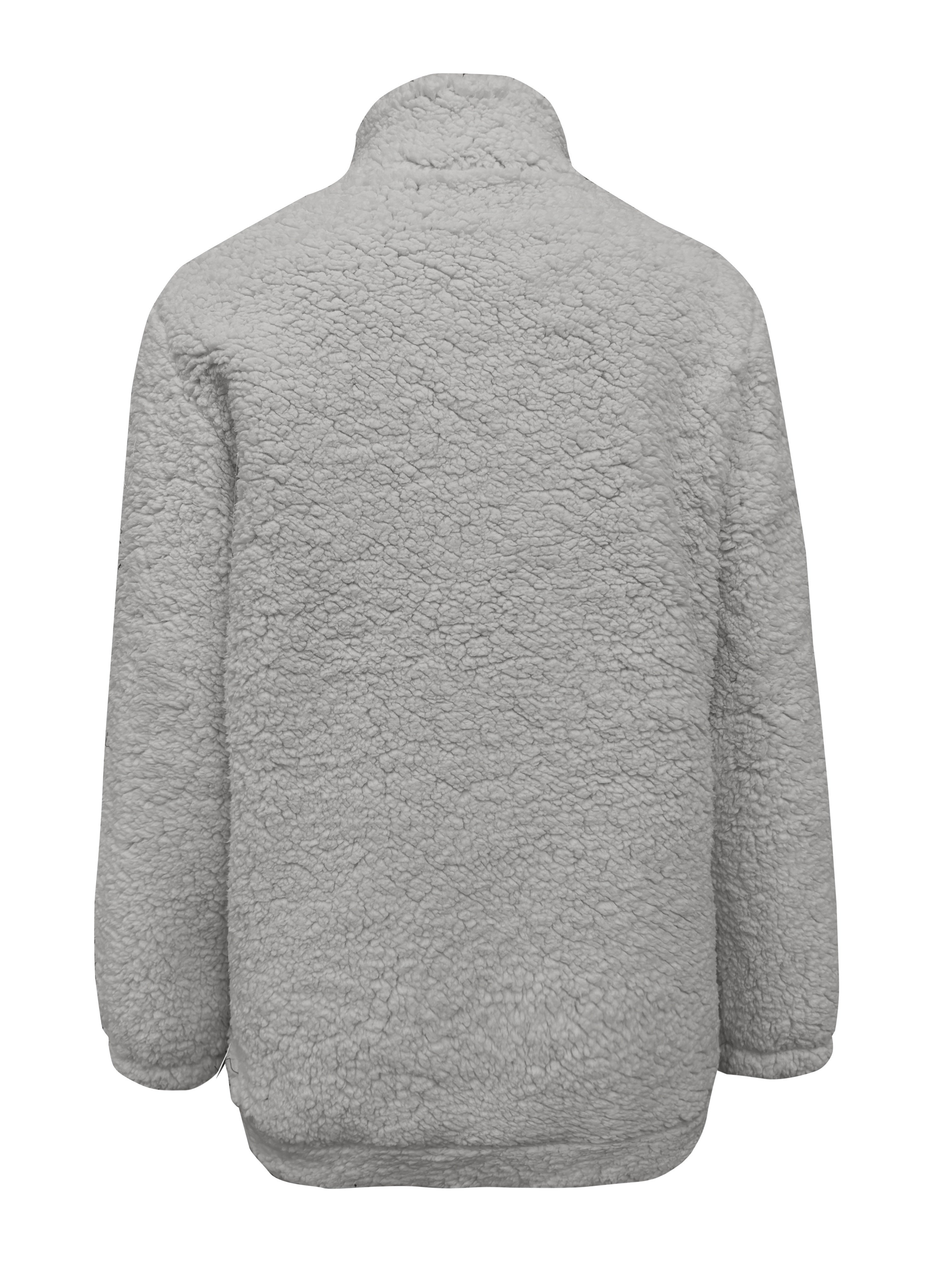 Aviana | Teddy Sweater with Zipper