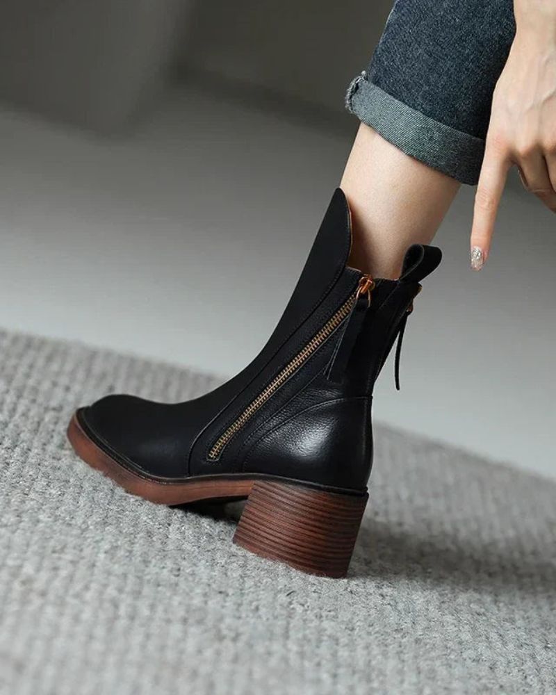 Amélie | Supportive Leather Boots
