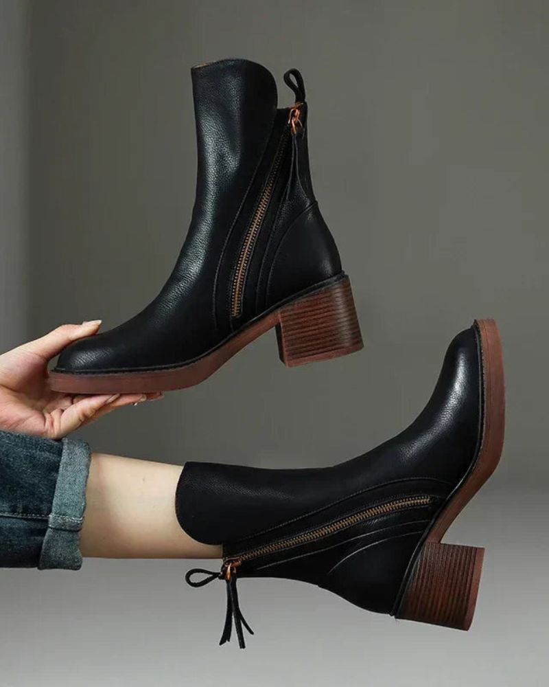 Amélie | Supportive Leather Boots