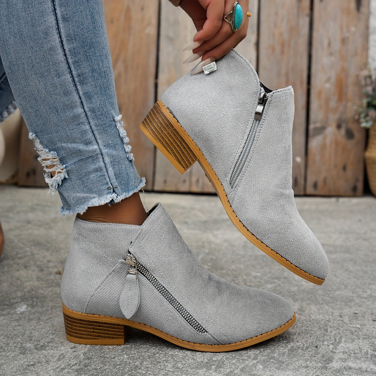 Lillian™ | Ergonomic Ankle Boots