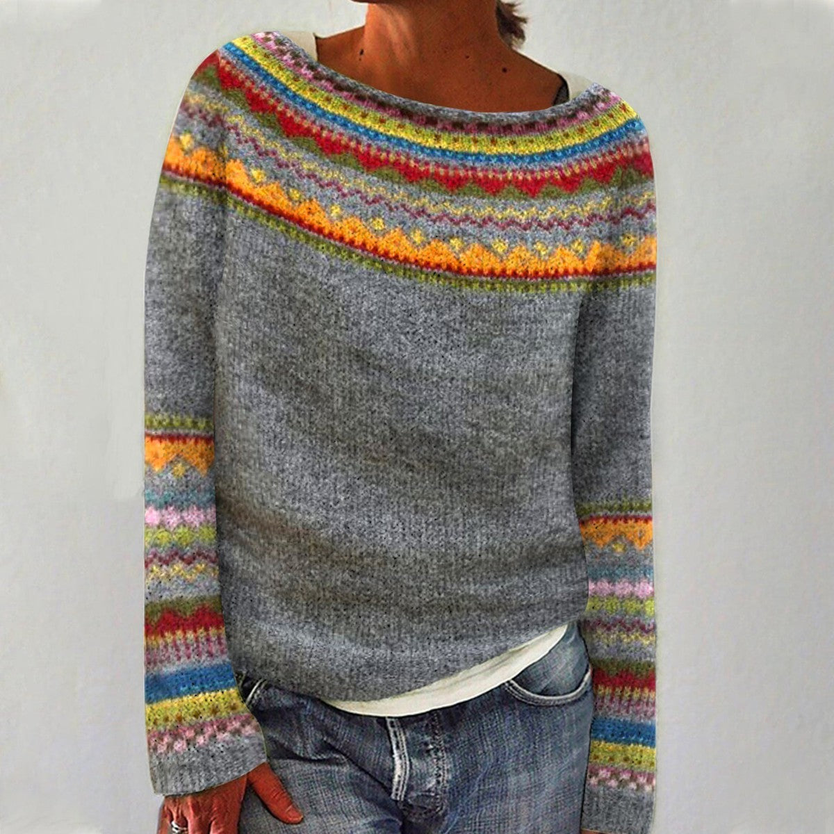 Joanna | Vintage Nordic Sweater