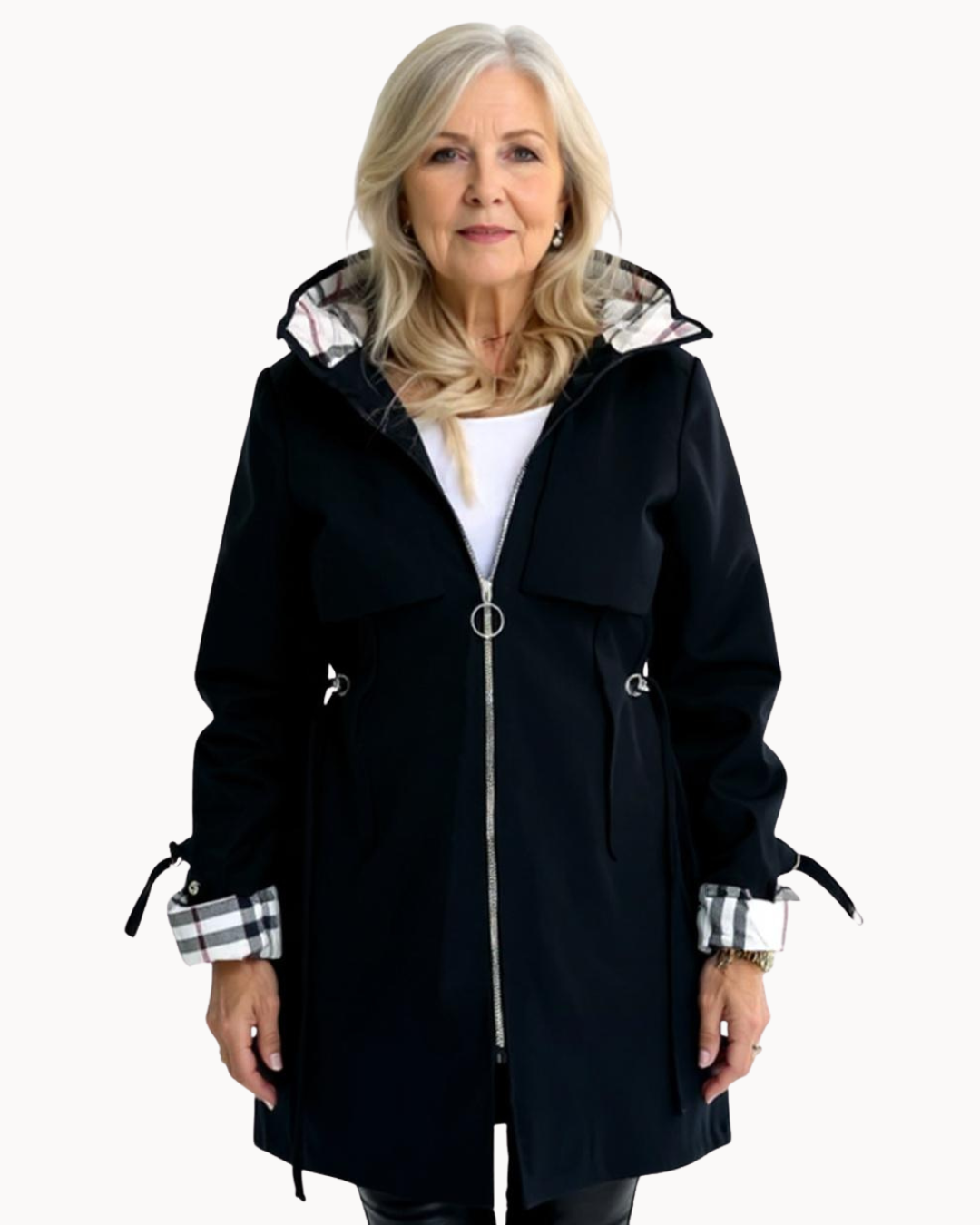 Charlotte | Waterproof & Windproof Zip Coat