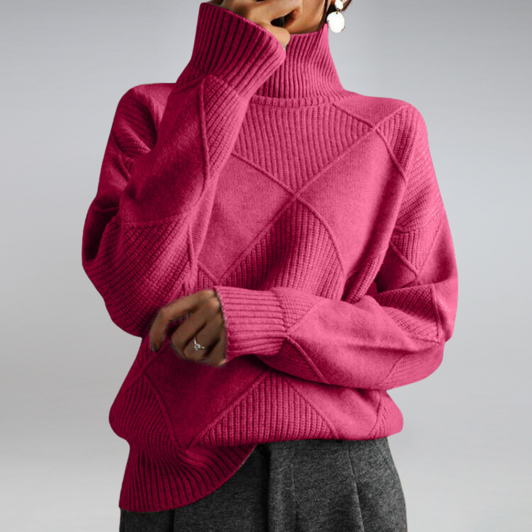 Tess | Luxury Cashmere Turtleneck Sweater