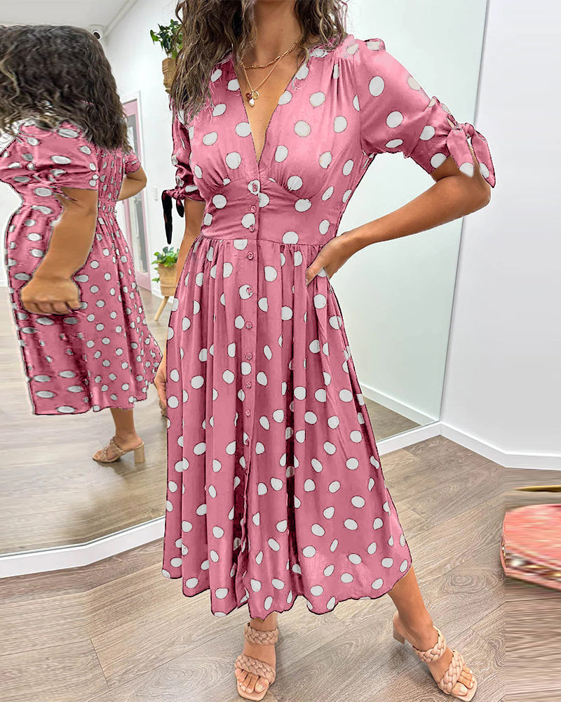 Melissa™ | Polka Dot Dress
