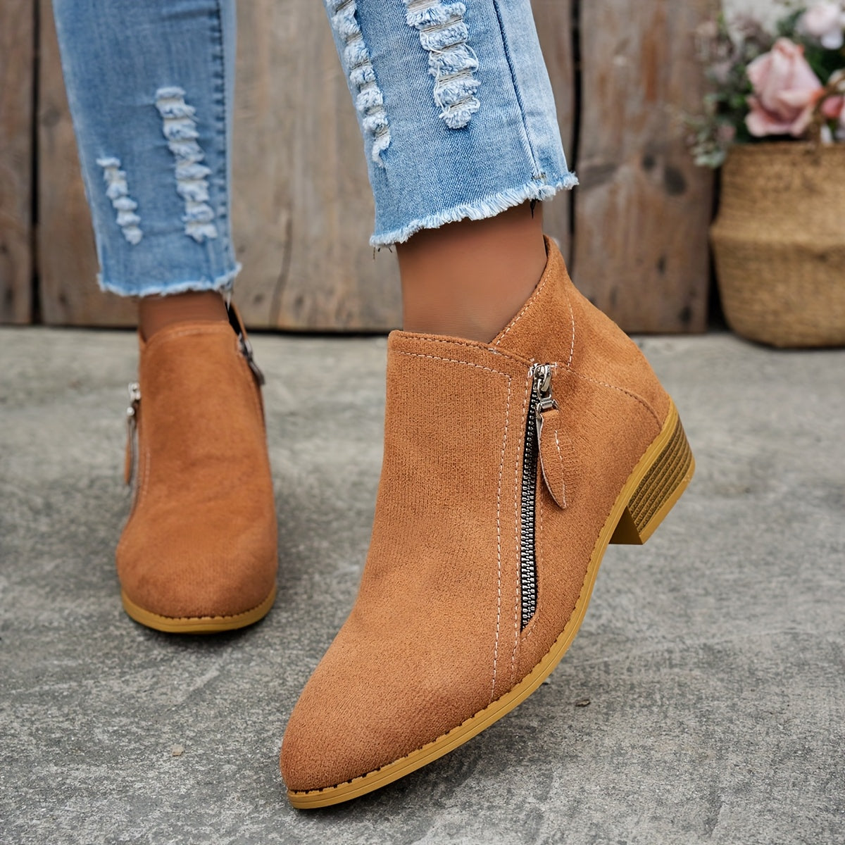 Lillian™ | Ergonomic Ankle Boots
