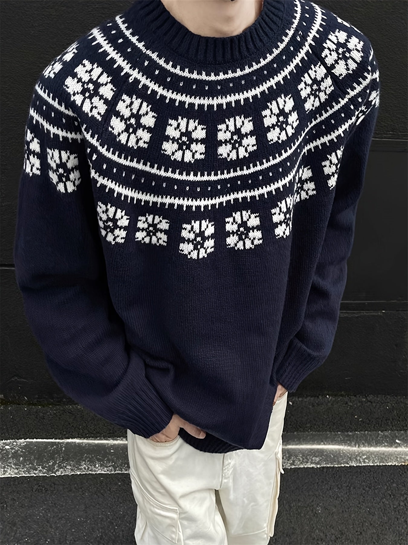 Noah | Vintage Nordic Sweater
