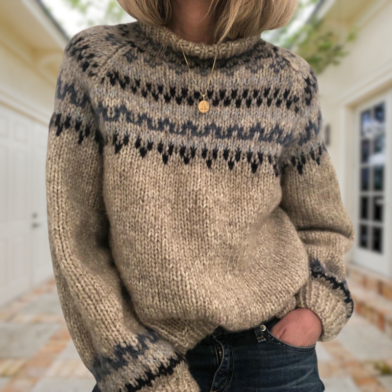 Karen | Vintage Nordic Sweater