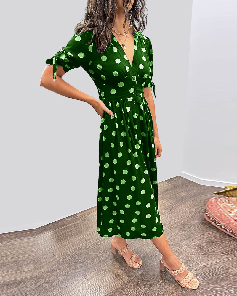 Melissa™ | Polka Dot Dress