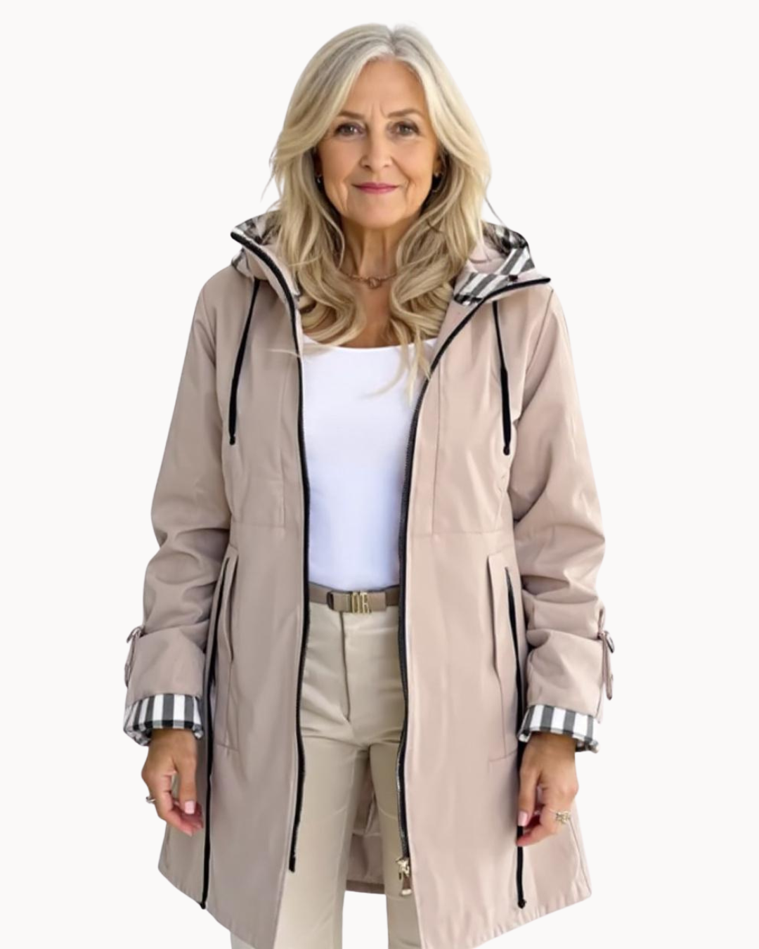 Charlotte | Waterproof & Windproof Zip Coat