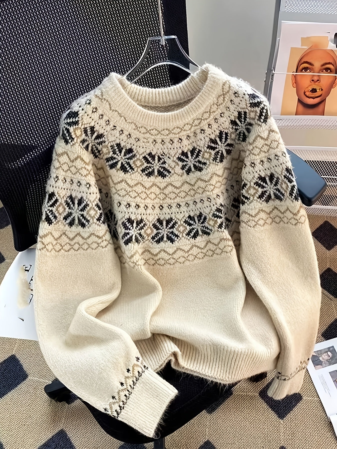 James | Vintage Nordic Sweater