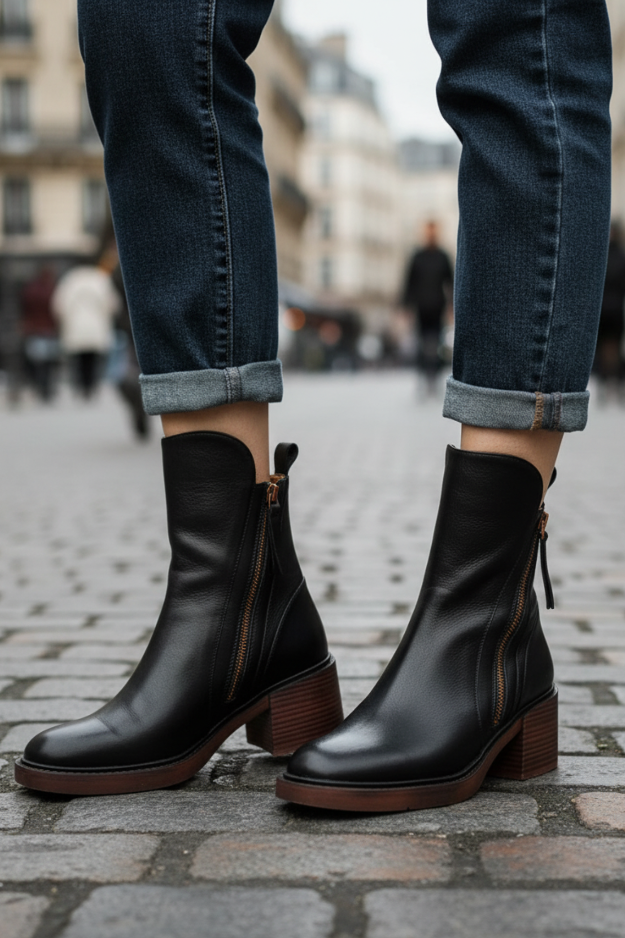 Amélie | Supportive Leather Boots