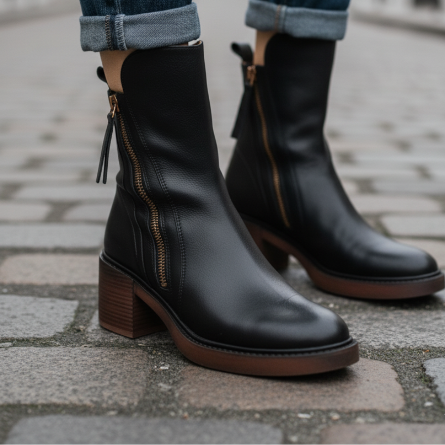 Amélie | Supportive Leather Boots