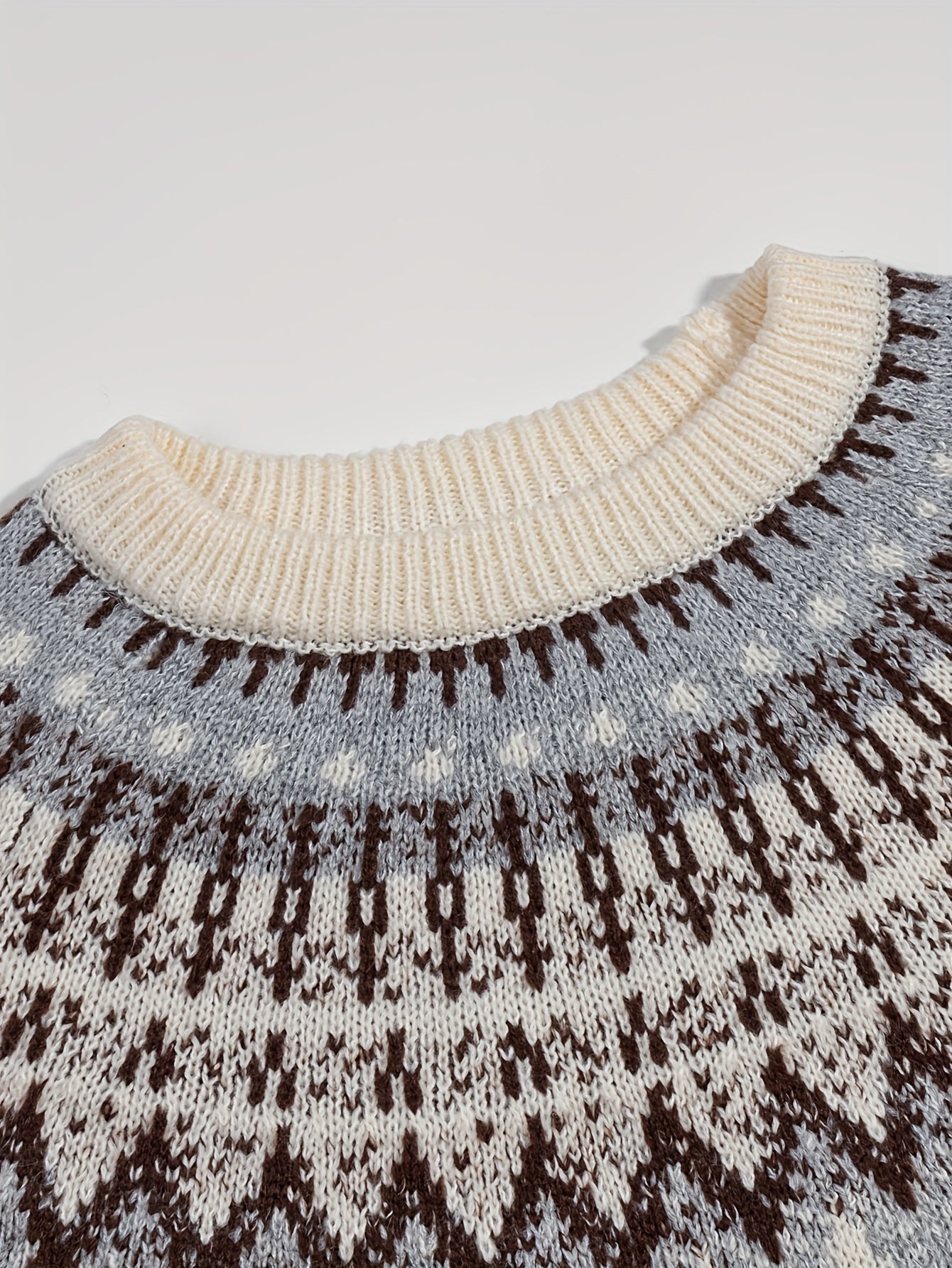 Oliver | Vintage Nordic Sweater