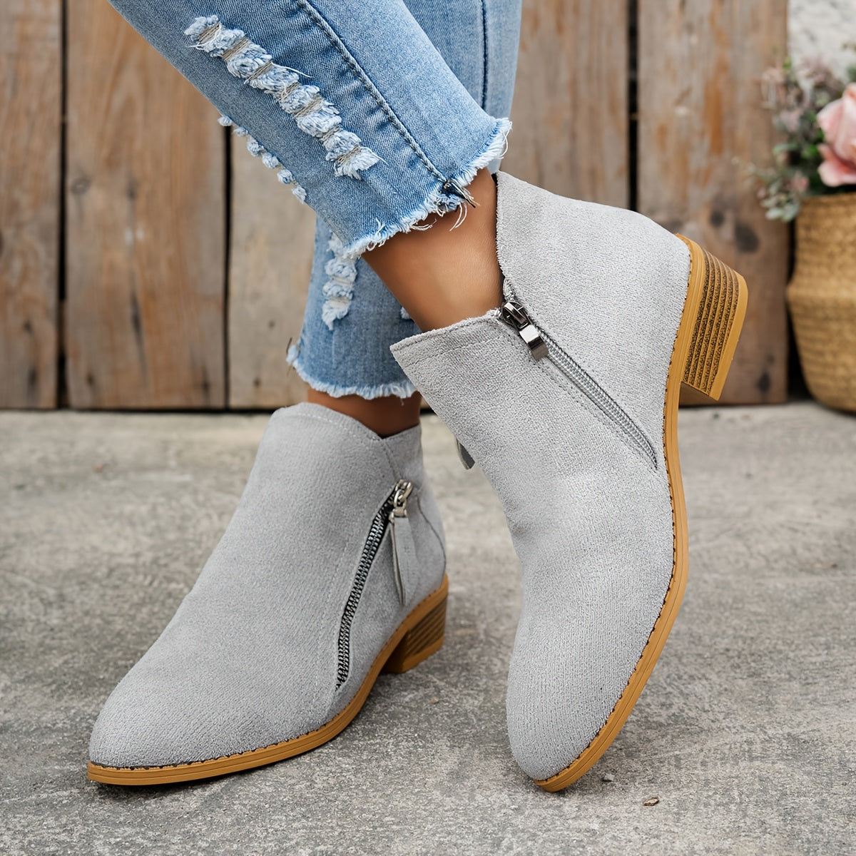 Lillian™ | Ergonomic Ankle Boots