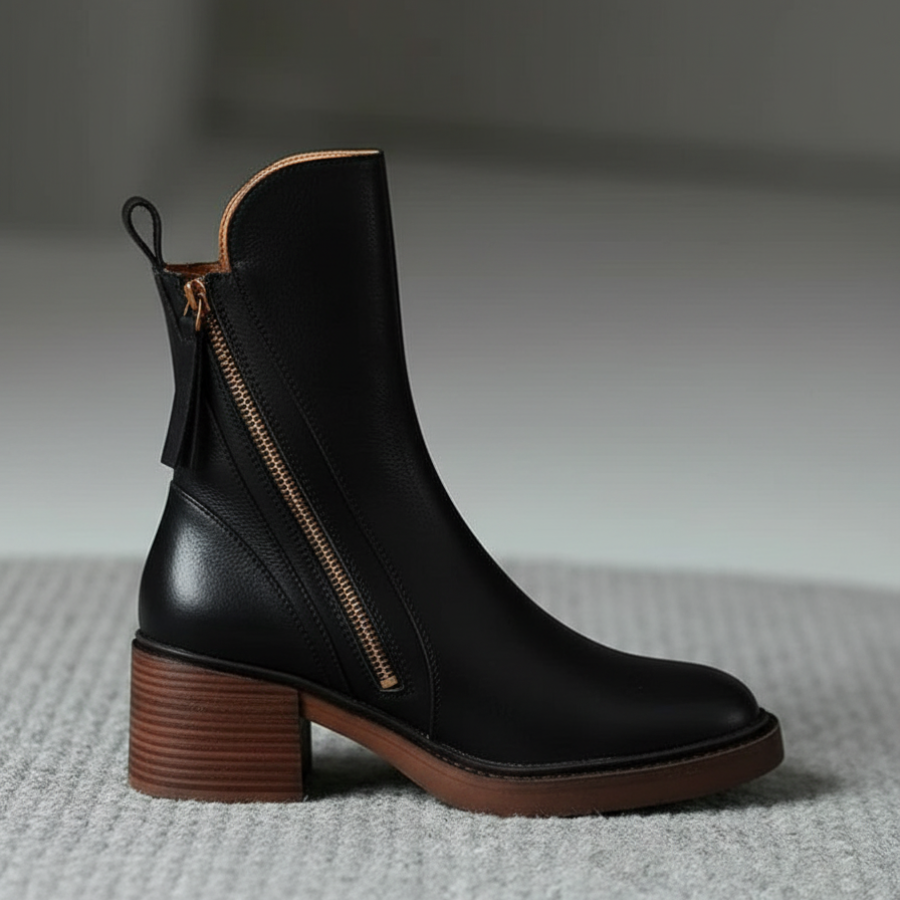 Amélie | Supportive Leather Boots