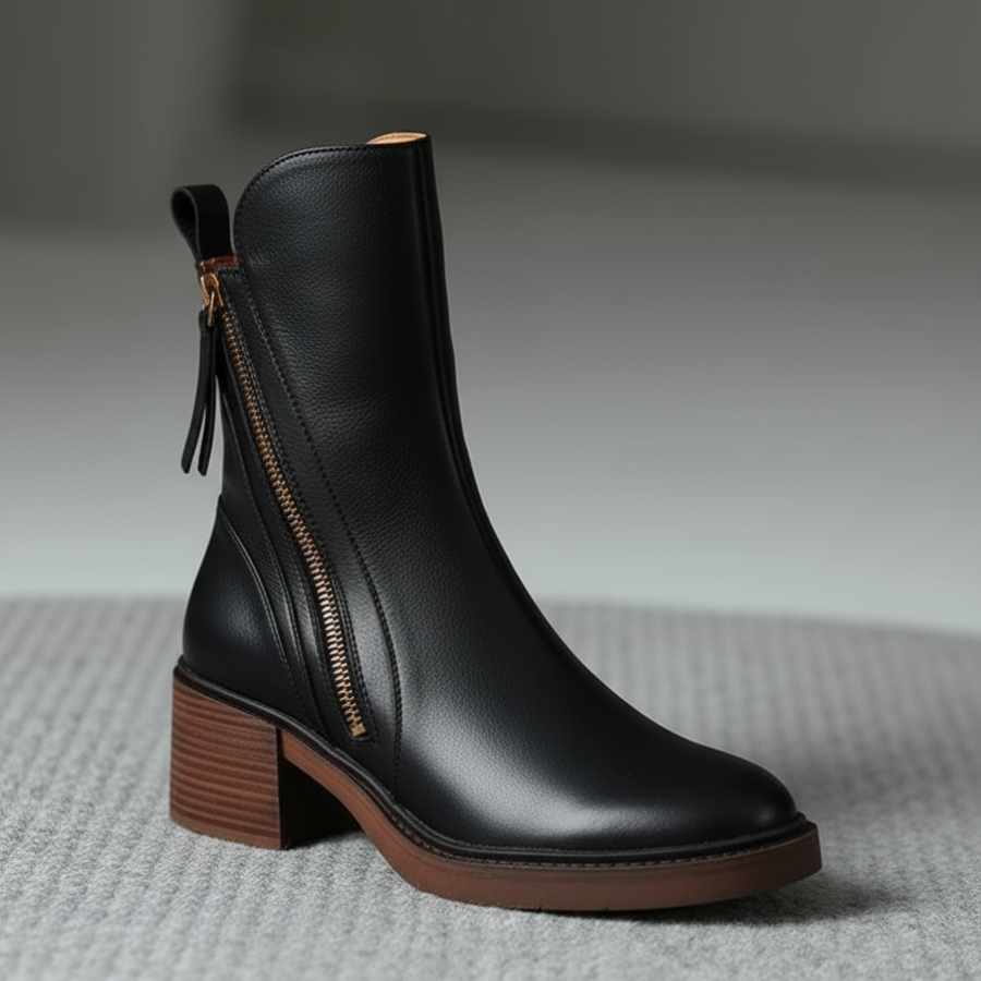 Amélie | Supportive Leather Boots