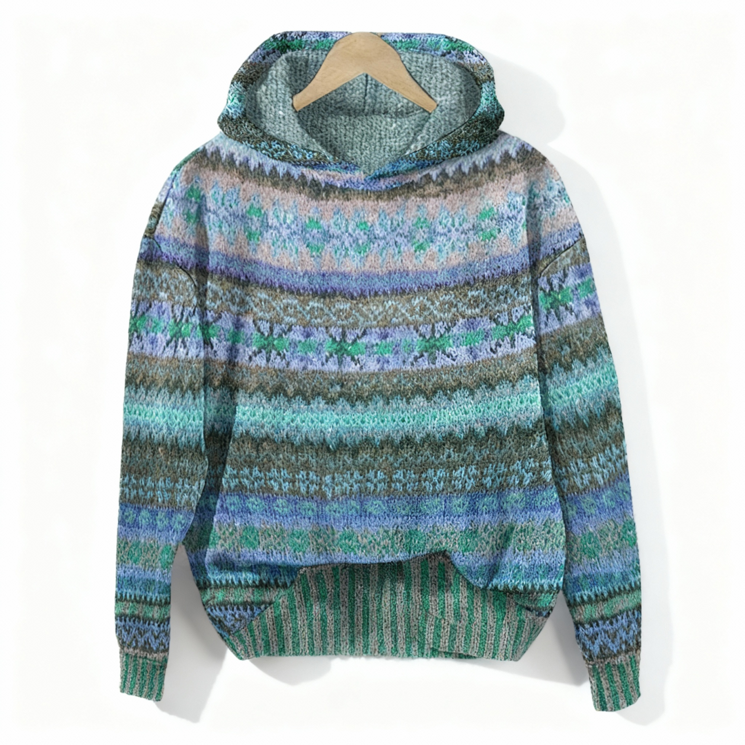Cheryl | Timeless patterned hoodie