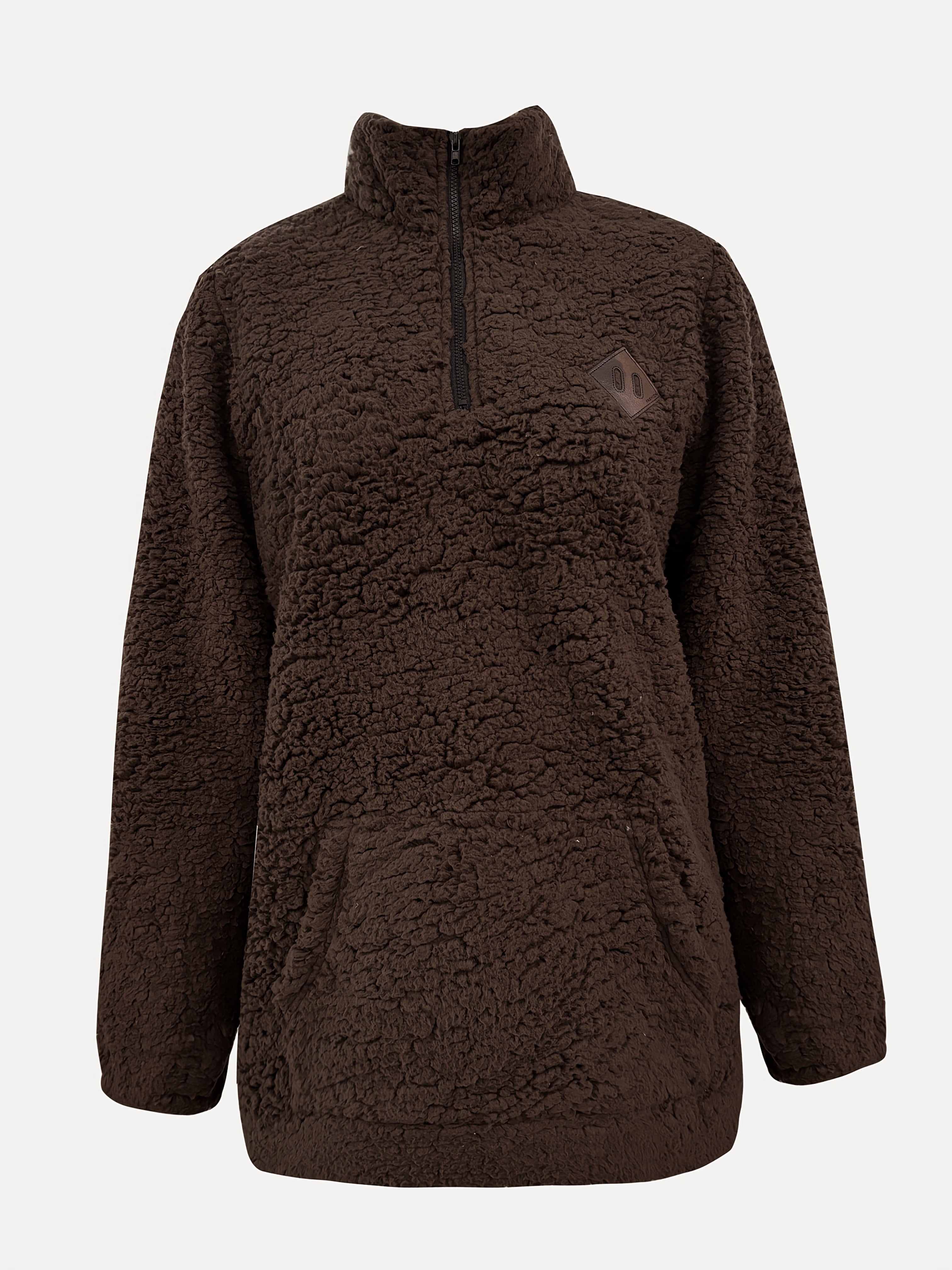 Aviana | Teddy Sweater with Zipper