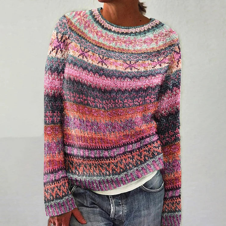 Amy | Vintage Nordic Sweater