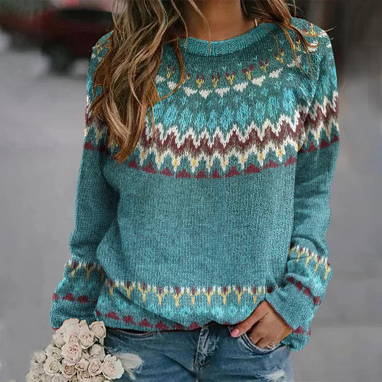Gloria | Vintage Nordic Sweater