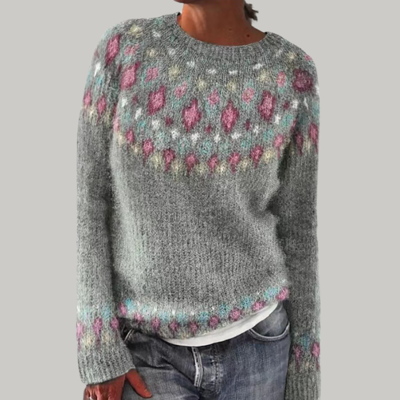 Julia | Vintage Nordic Sweater