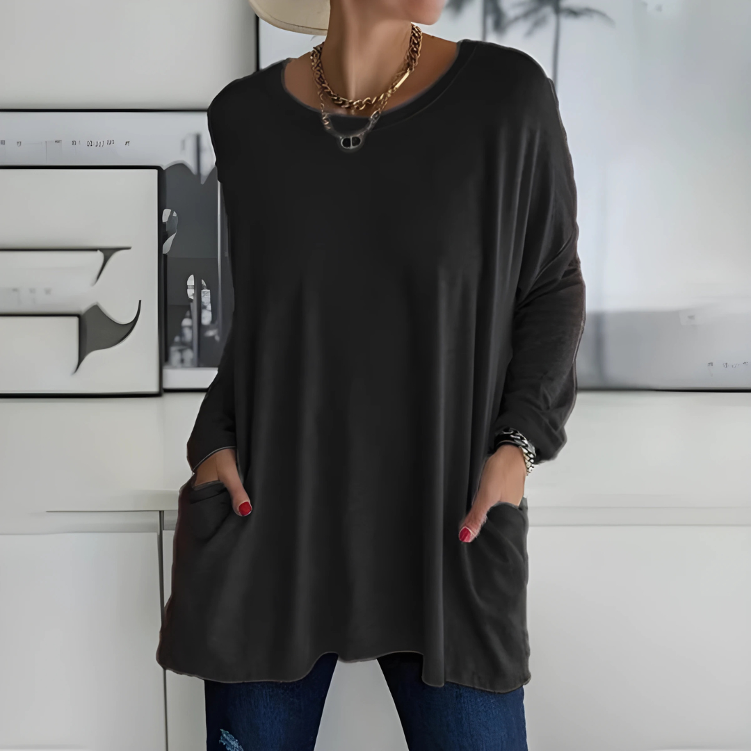 Isla | Relaxed Long Sleeve Top