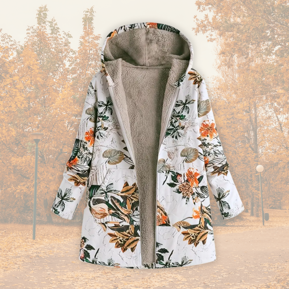 Elena | Warm Jacket with Soft Fleece Lining