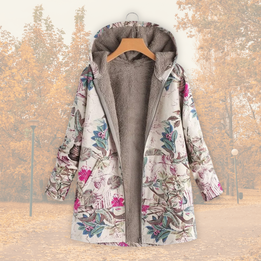 Elena | Warm Jacket with Soft Fleece Lining