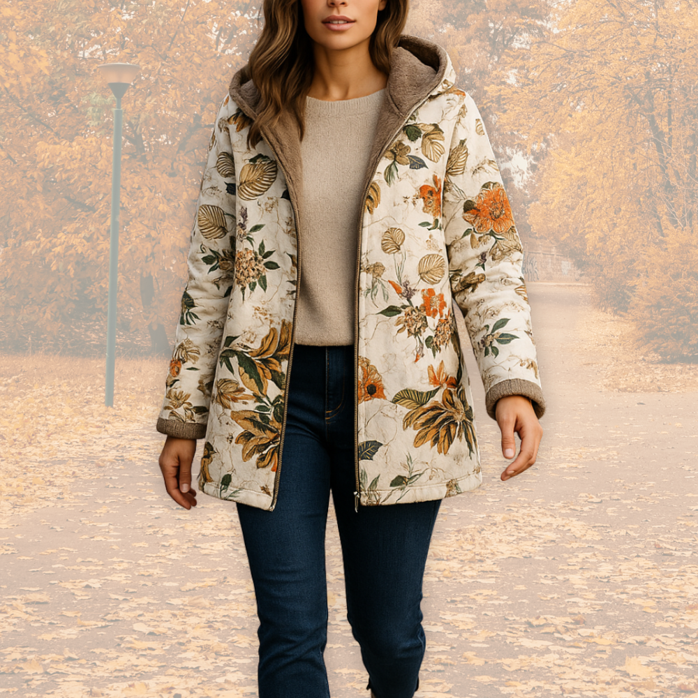 Elena | Warm Jacket with Soft Fleece Lining