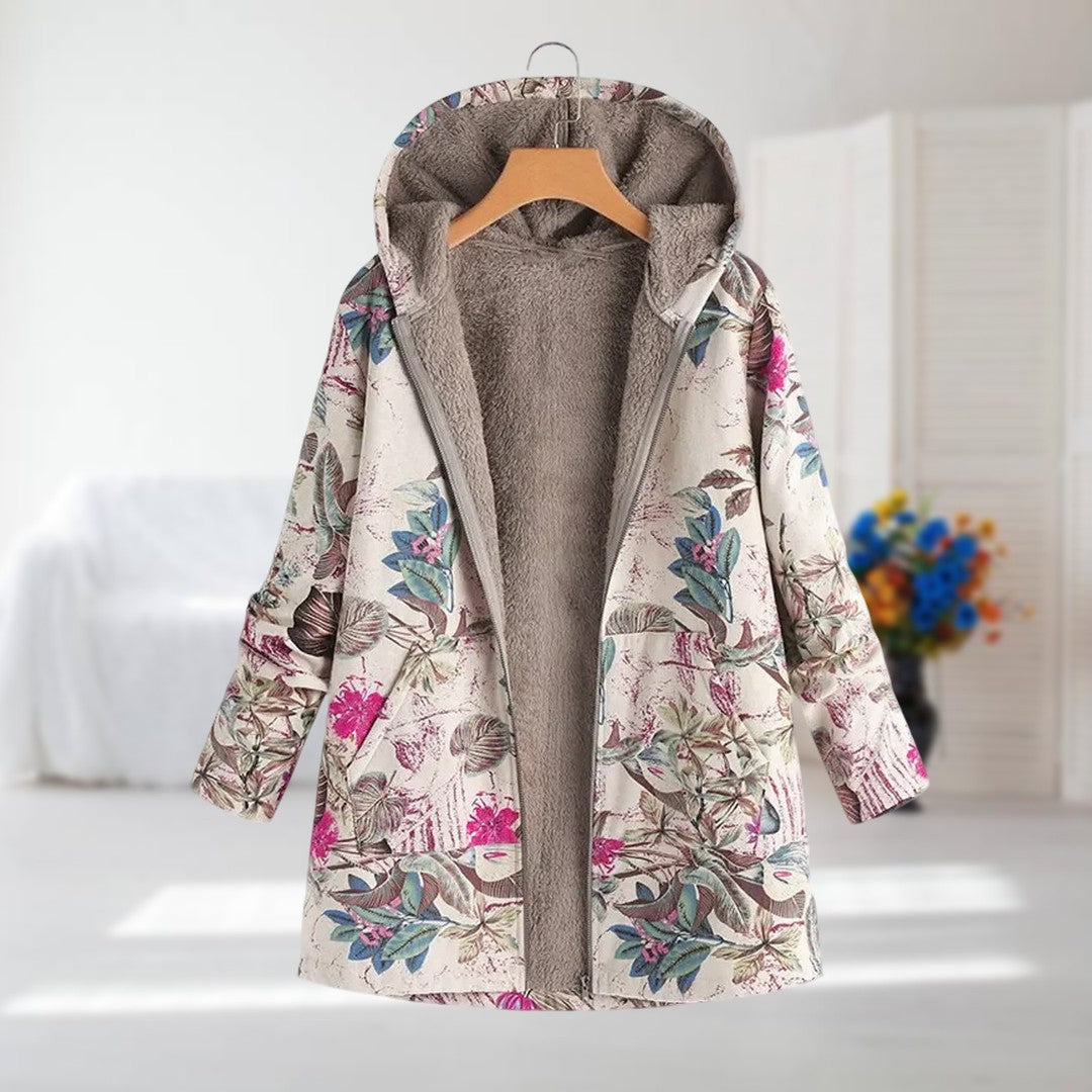 Elena | Warm Jacket with Soft Fleece Lining