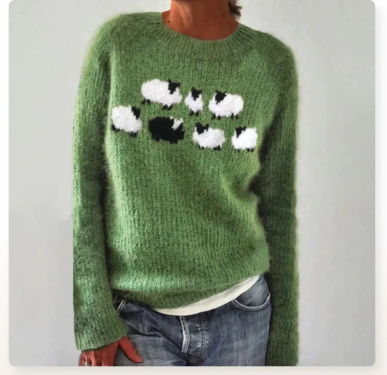 Jennifer | Vintage Nordic Sweater