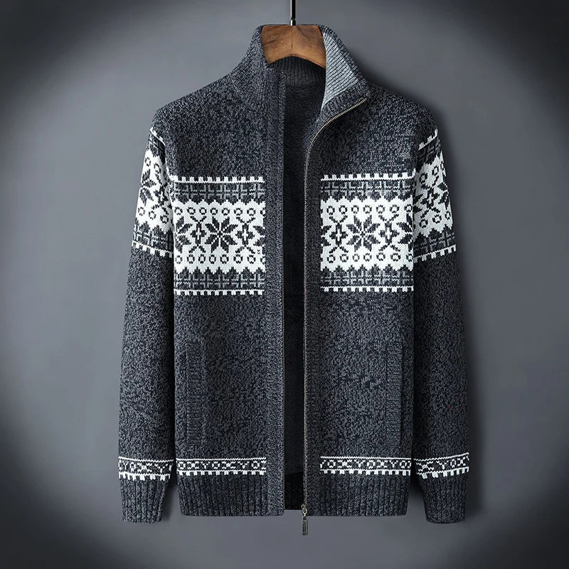 Logan | Vintage Cardigan with Zipper