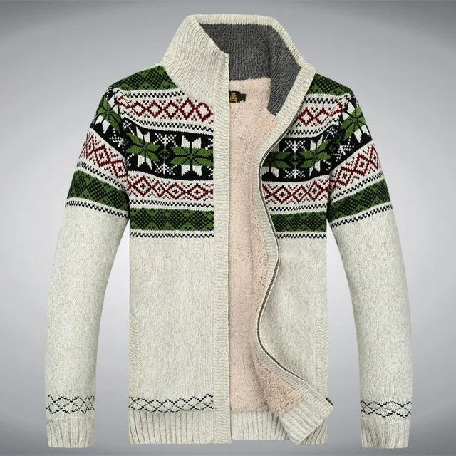 Logan | Vintage Cardigan with Zipper