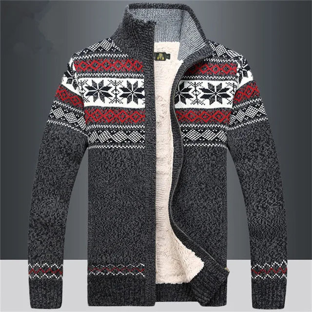 Logan | Vintage Cardigan with Zipper