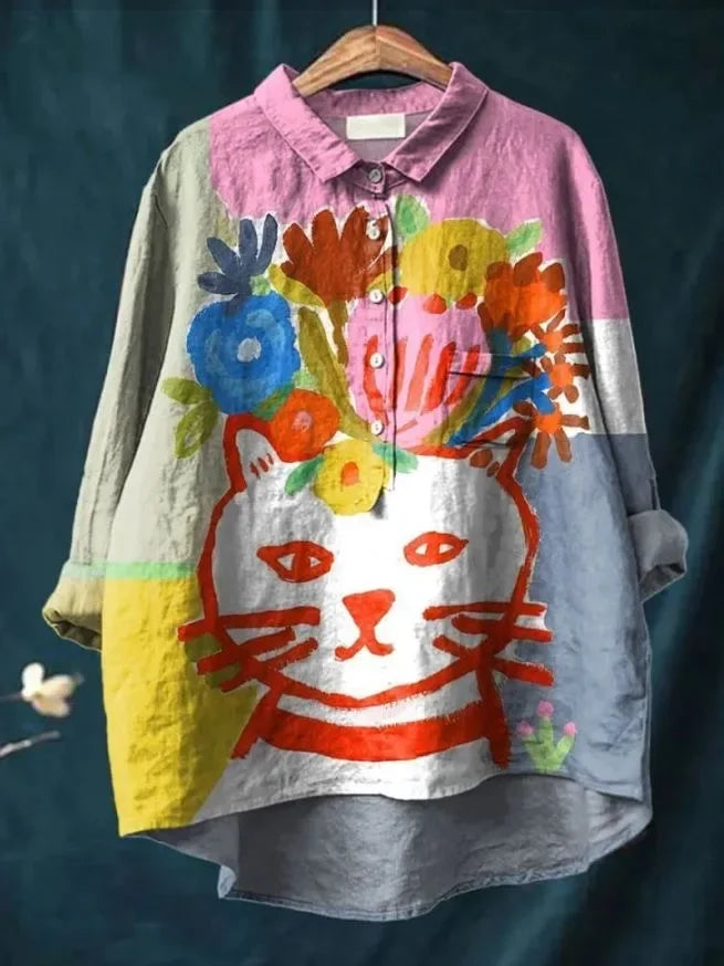 Sofia® | Artistic Shirt with Legendary Print