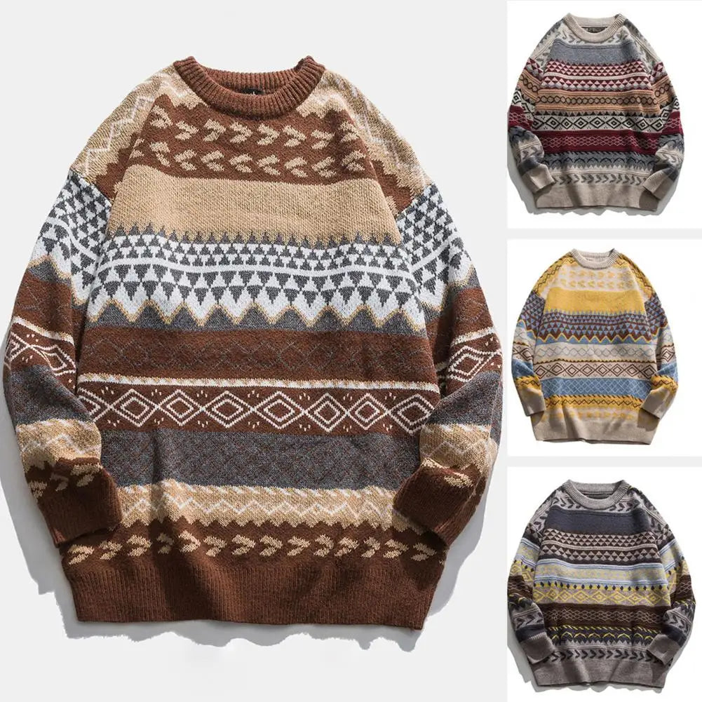 Levi | Vintage Nordic Sweater