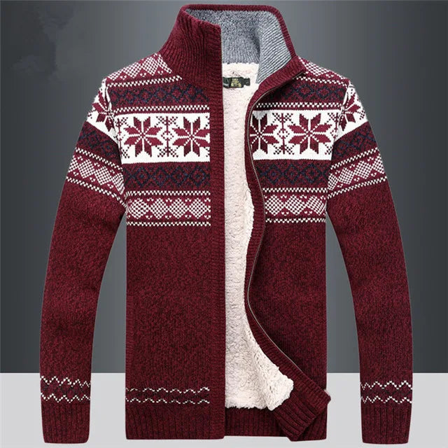 Logan | Vintage Cardigan with Zipper