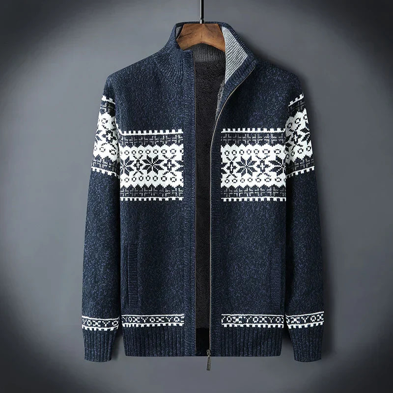 Logan | Vintage Cardigan with Zipper