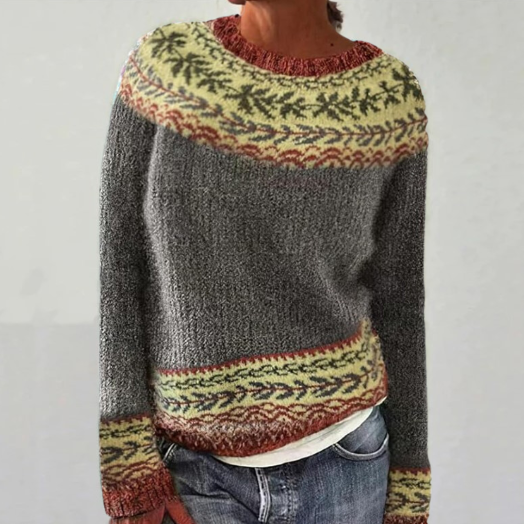 Frances | Vintage Nordic Sweater