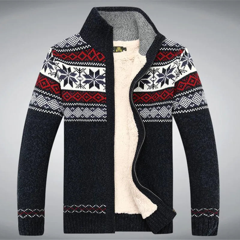 Logan | Vintage Cardigan with Zipper
