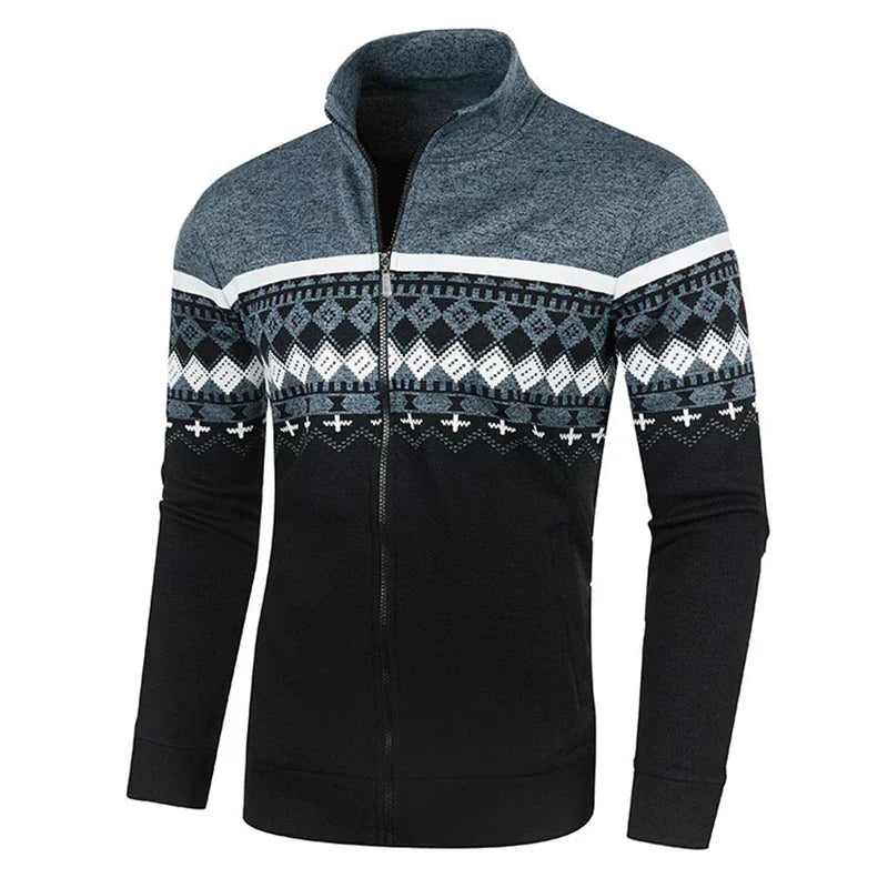 Luke | Zip-Up Vintage Cardigan