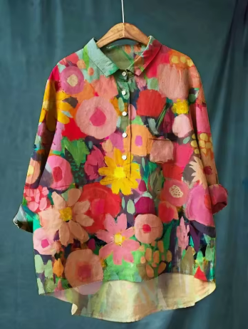 Sofia® | Elegant Blouse with Floral Pattern