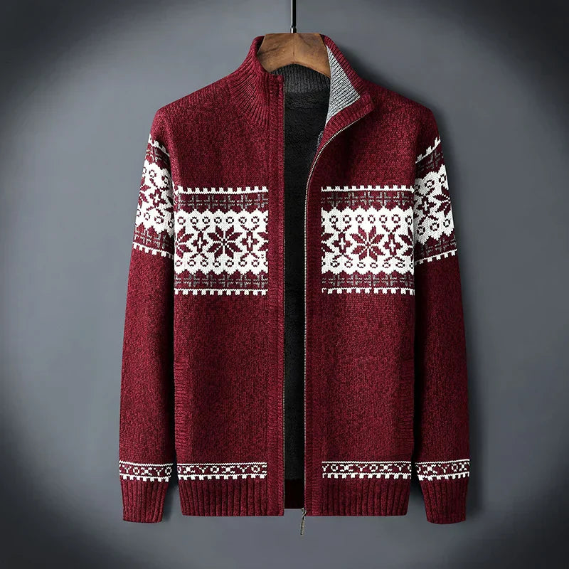 Logan | Vintage Cardigan with Zipper
