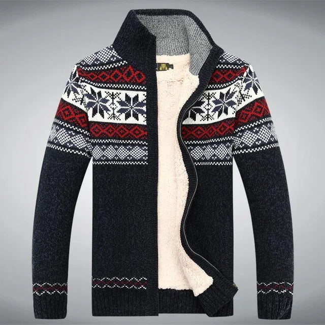 Logan | Vintage Cardigan with Zipper