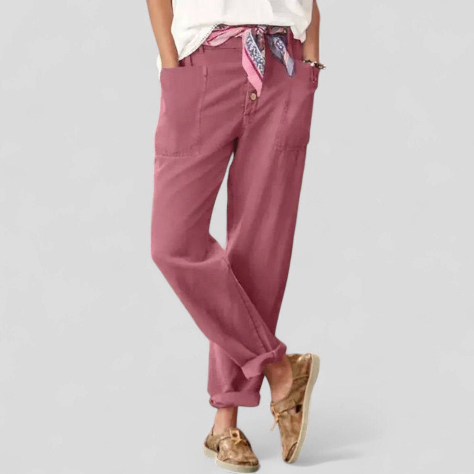 Heike | Linen Pants