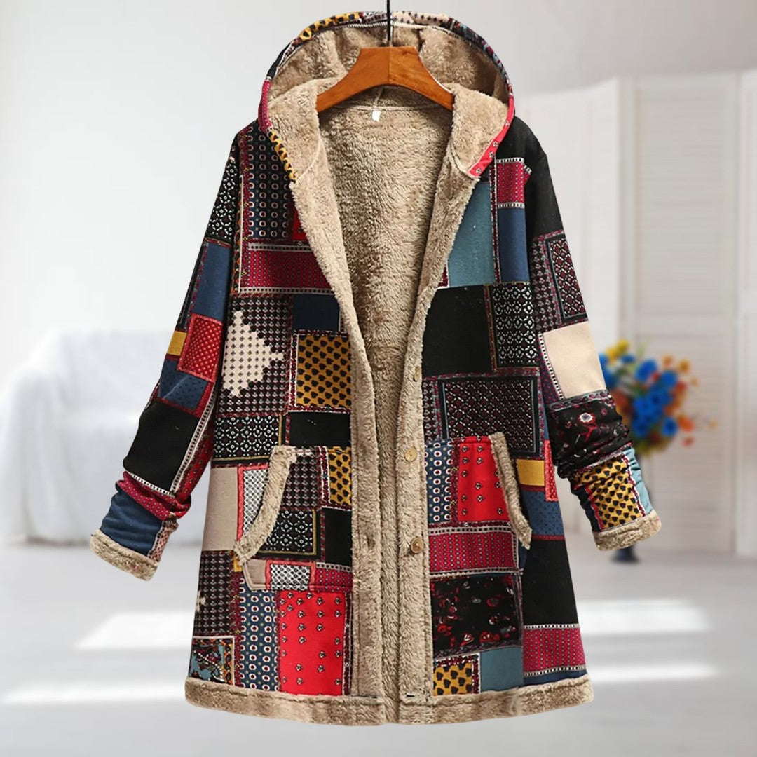 Elena | Warm Jacket with Soft Fleece Lining