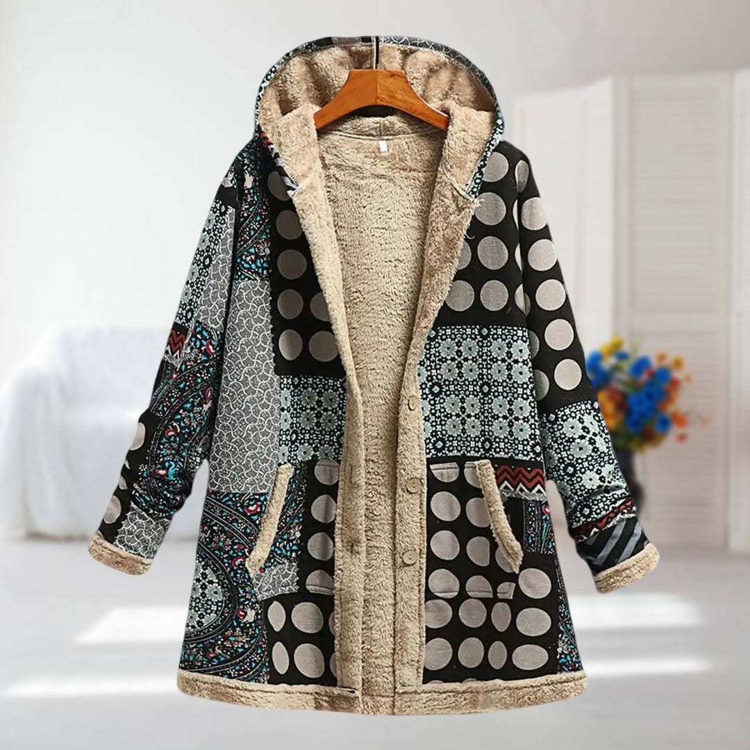 Elena | Warm Jacket with Soft Fleece Lining