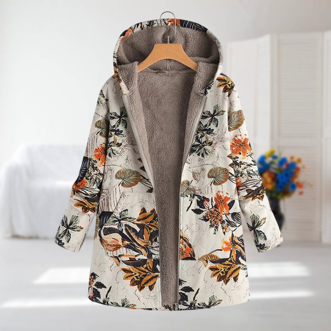 Elena | Warm Jacket with Soft Fleece Lining