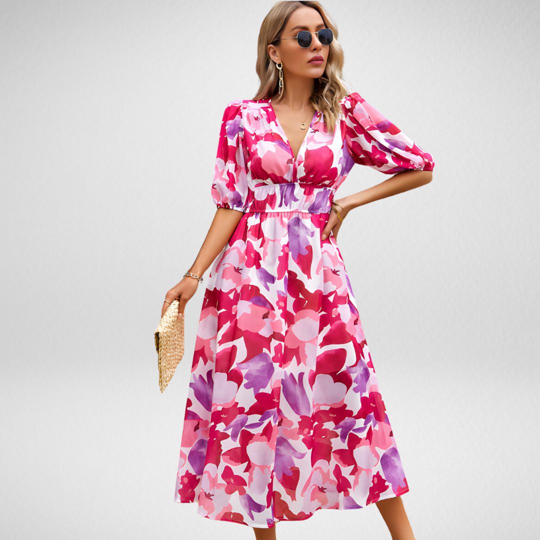 Johanna | V-Neck Casual Dress